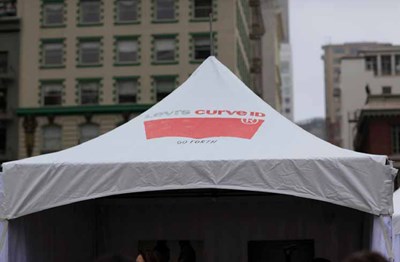 Levi's Event Union Square Peak Tent